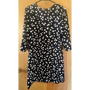 Black and White Polka Dot Dress
